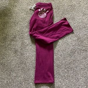 American Eagle maroon sweatpants - medium long